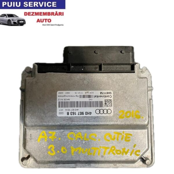 Calculator Cutie Viteze Audi A7 2016