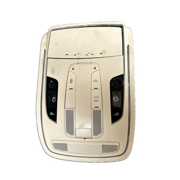 Plafonieră completă Audi A8 4H – cod 4H0 951 177 – culoare crem, originală