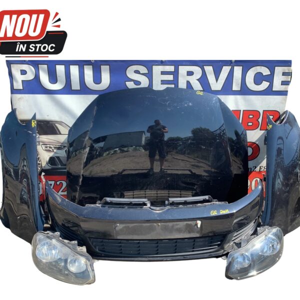 Ansamblu Față Complet Volkswagen Golf 6 2008-2013 Original – Capotă, Bară Față, Aripi și Faruri OEM